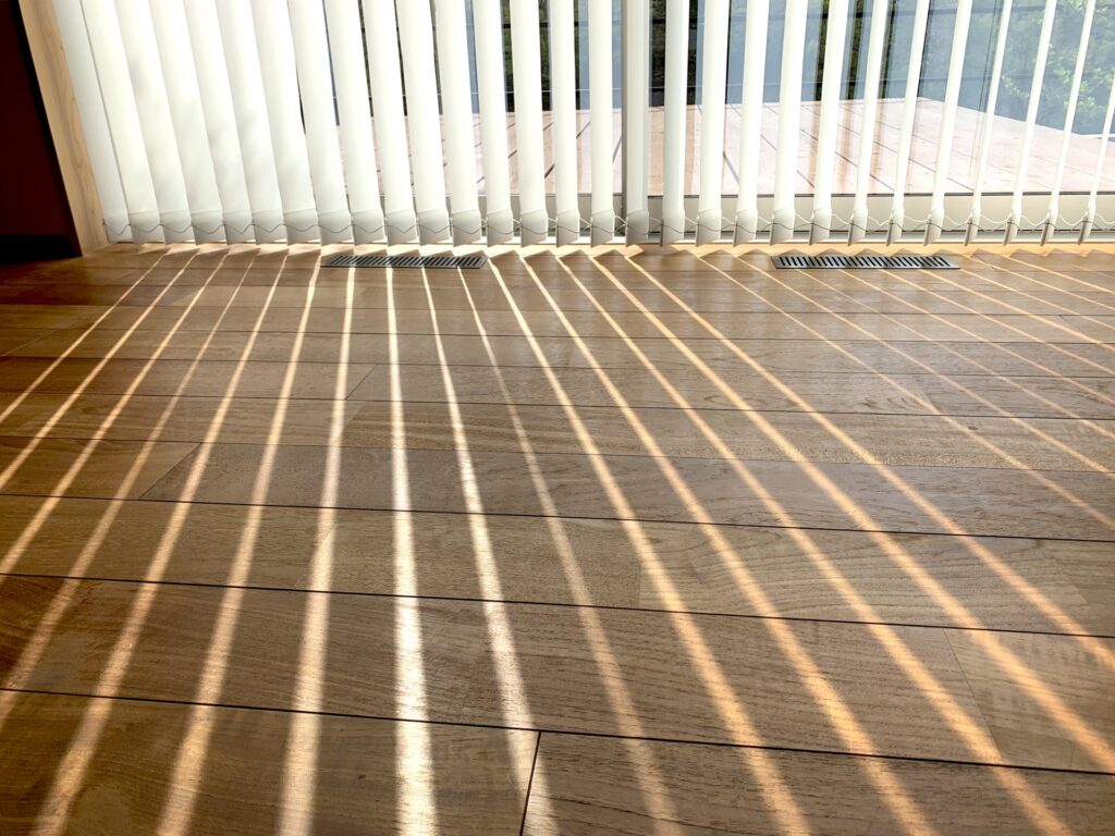 直立簾